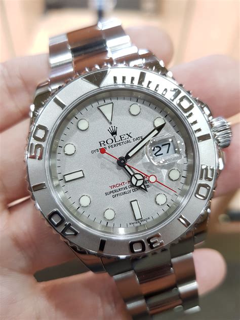 18k yacht master rolex price|Rolex Yacht-Master platinum bezel price.